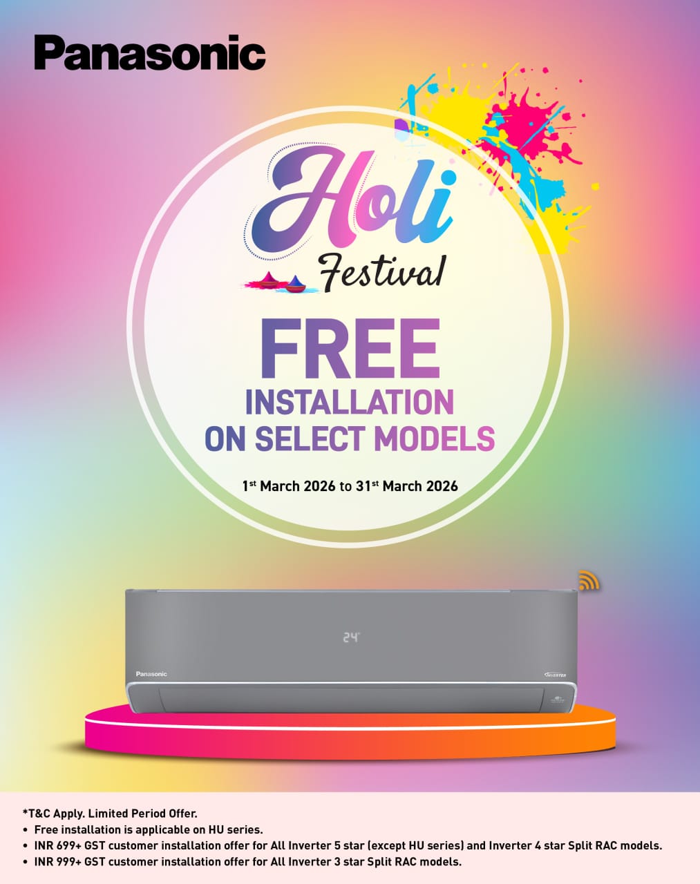 Panasonic Exclusive, Godrej & Hisence Authorised Dealer Smart World