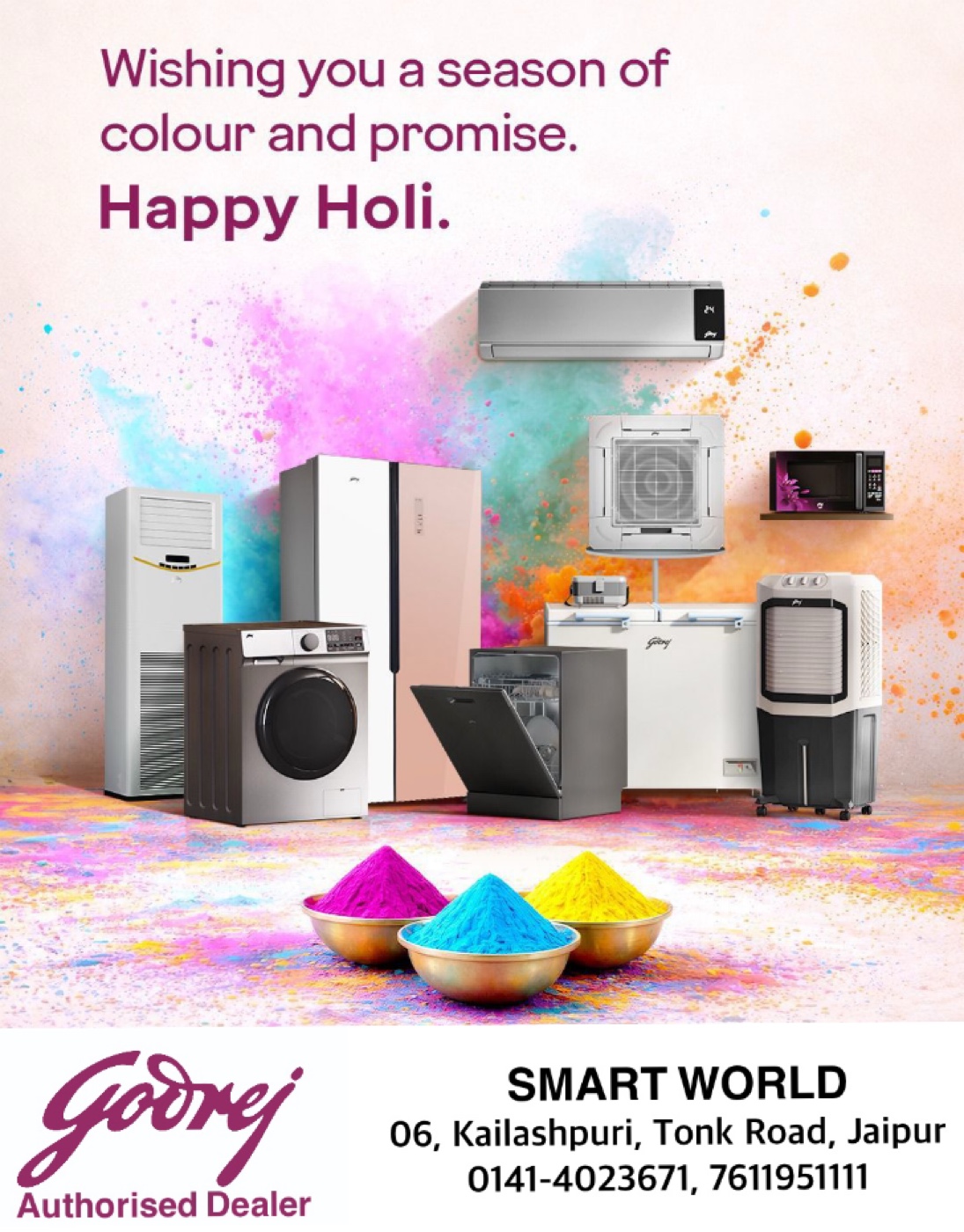 Panasonic Exclusive, Godrej & Hisence Authorised Dealer Smart World