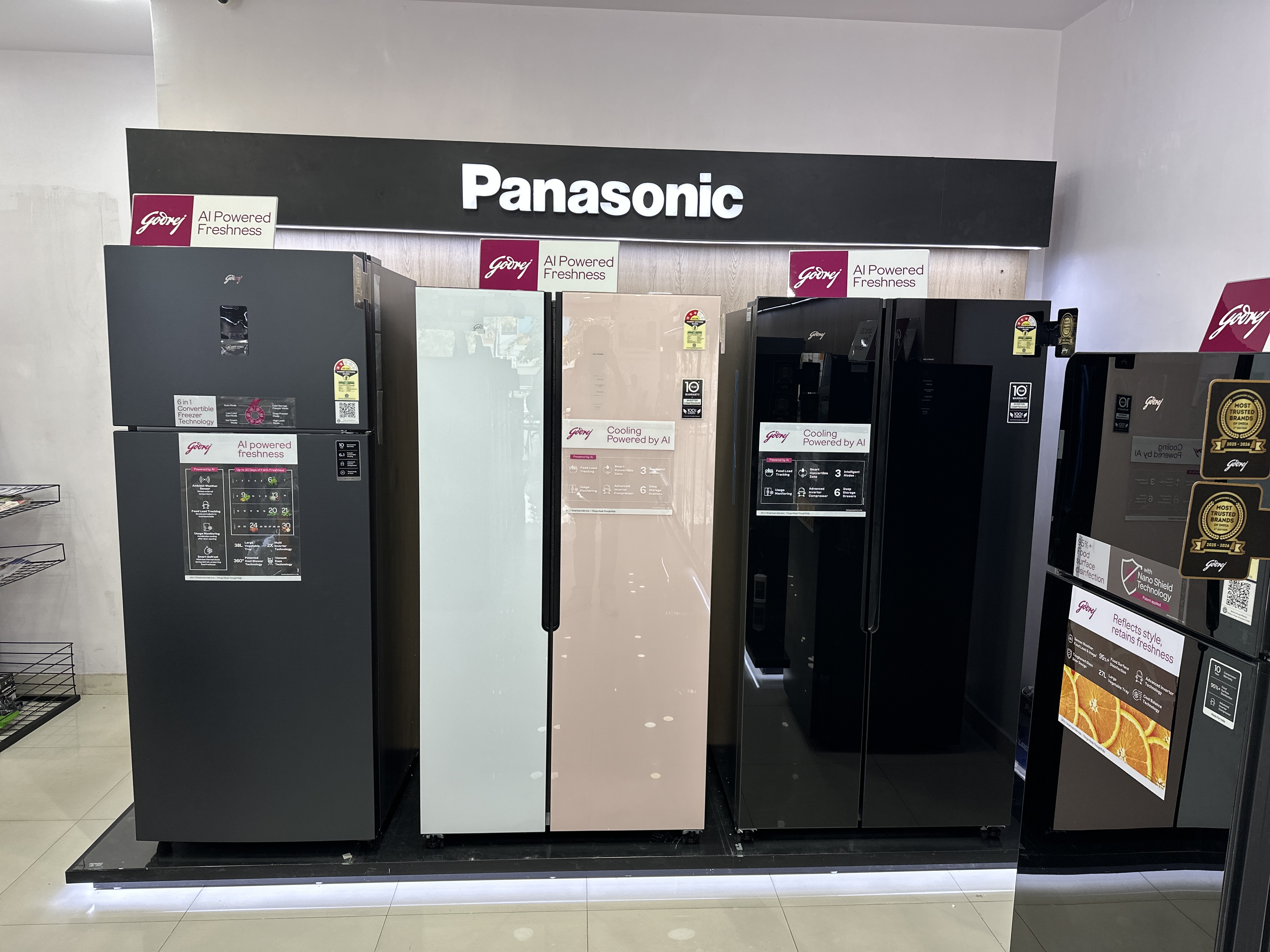 Panasonic Exclusive, Godrej & Hisence Authorised Dealer Smart World