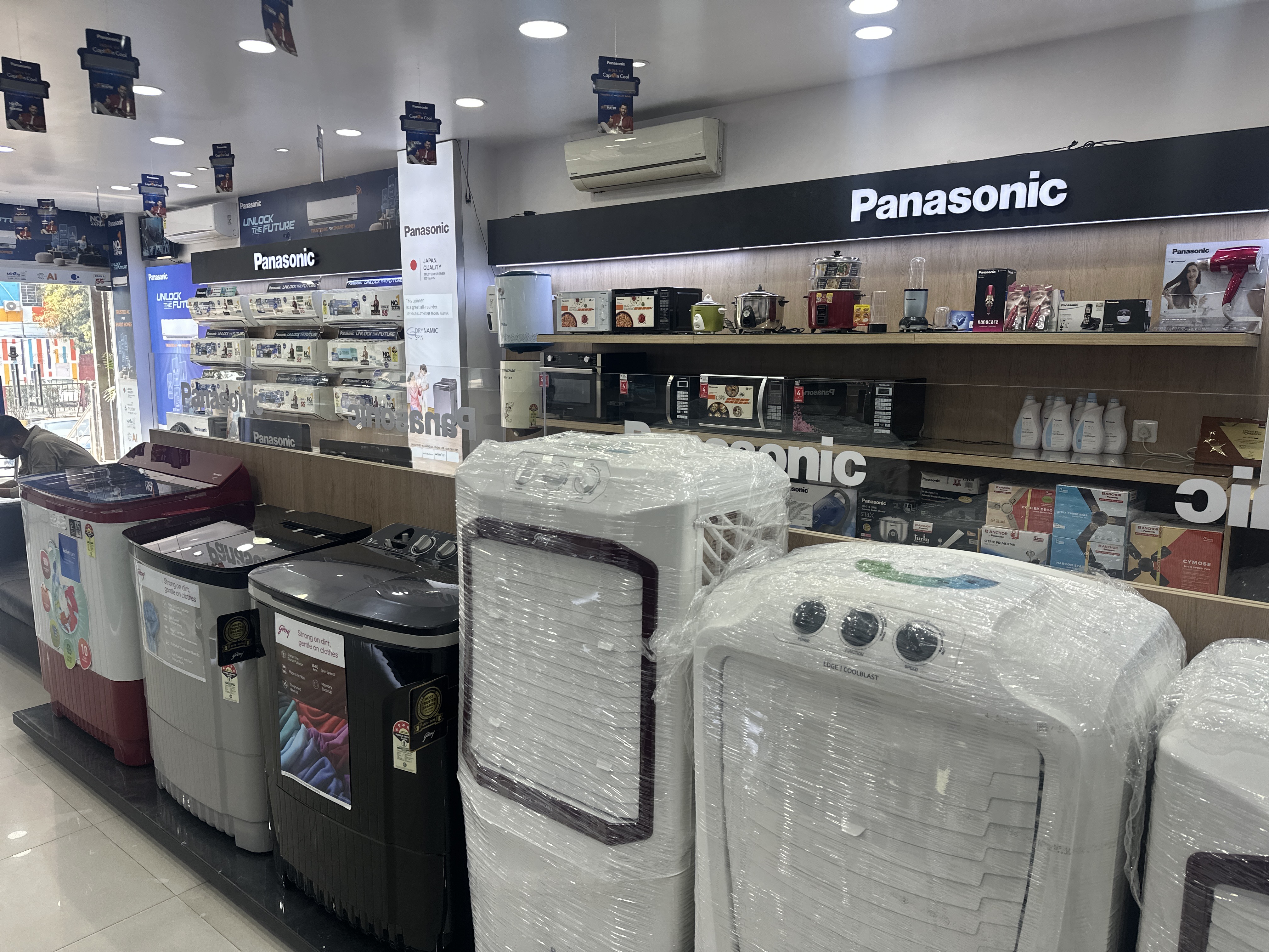 Panasonic Exclusive, Godrej & Hisence Authorised Dealer Smart World