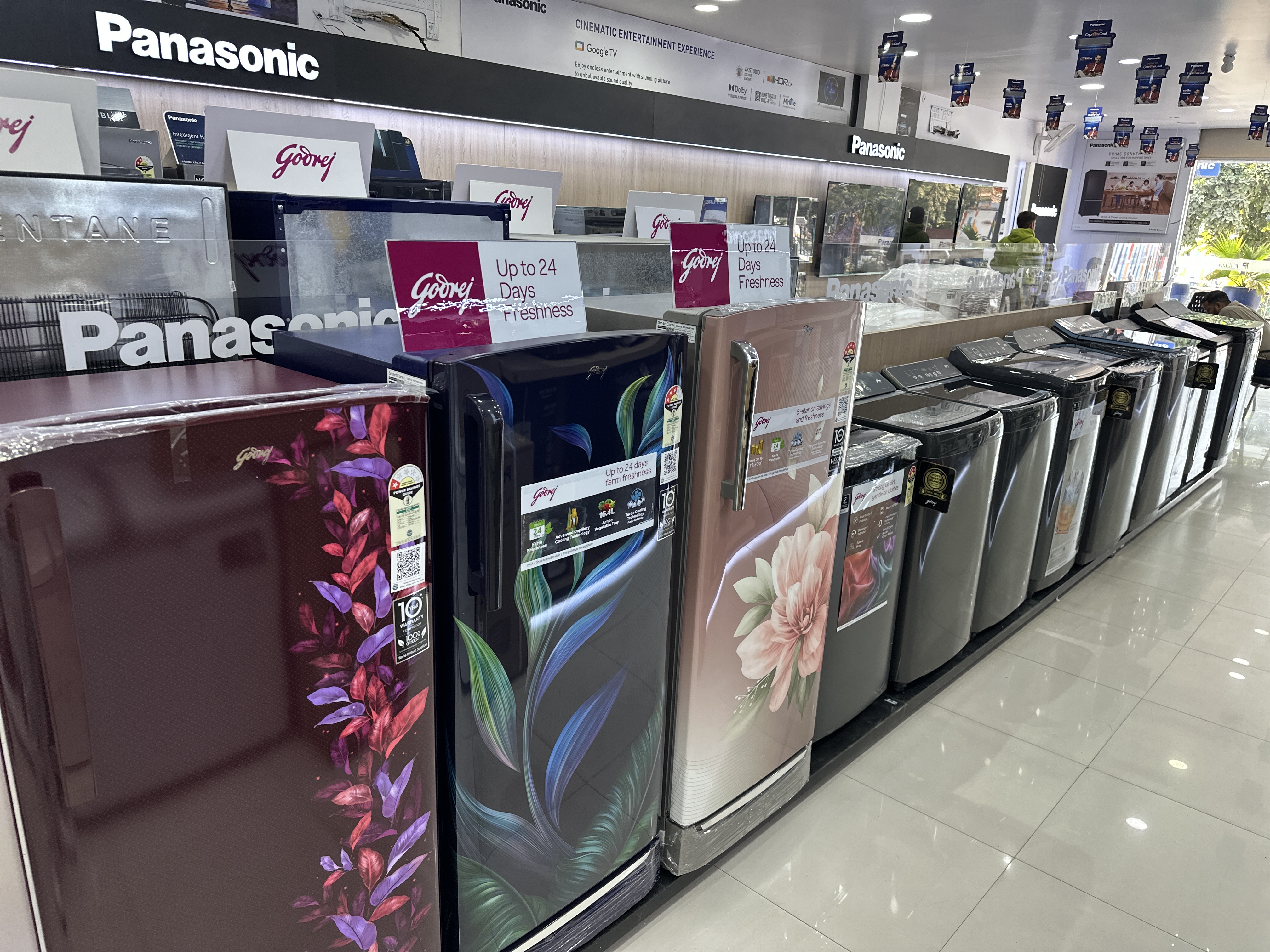 Panasonic Exclusive, Godrej & Hisence Authorised Dealer Smart World