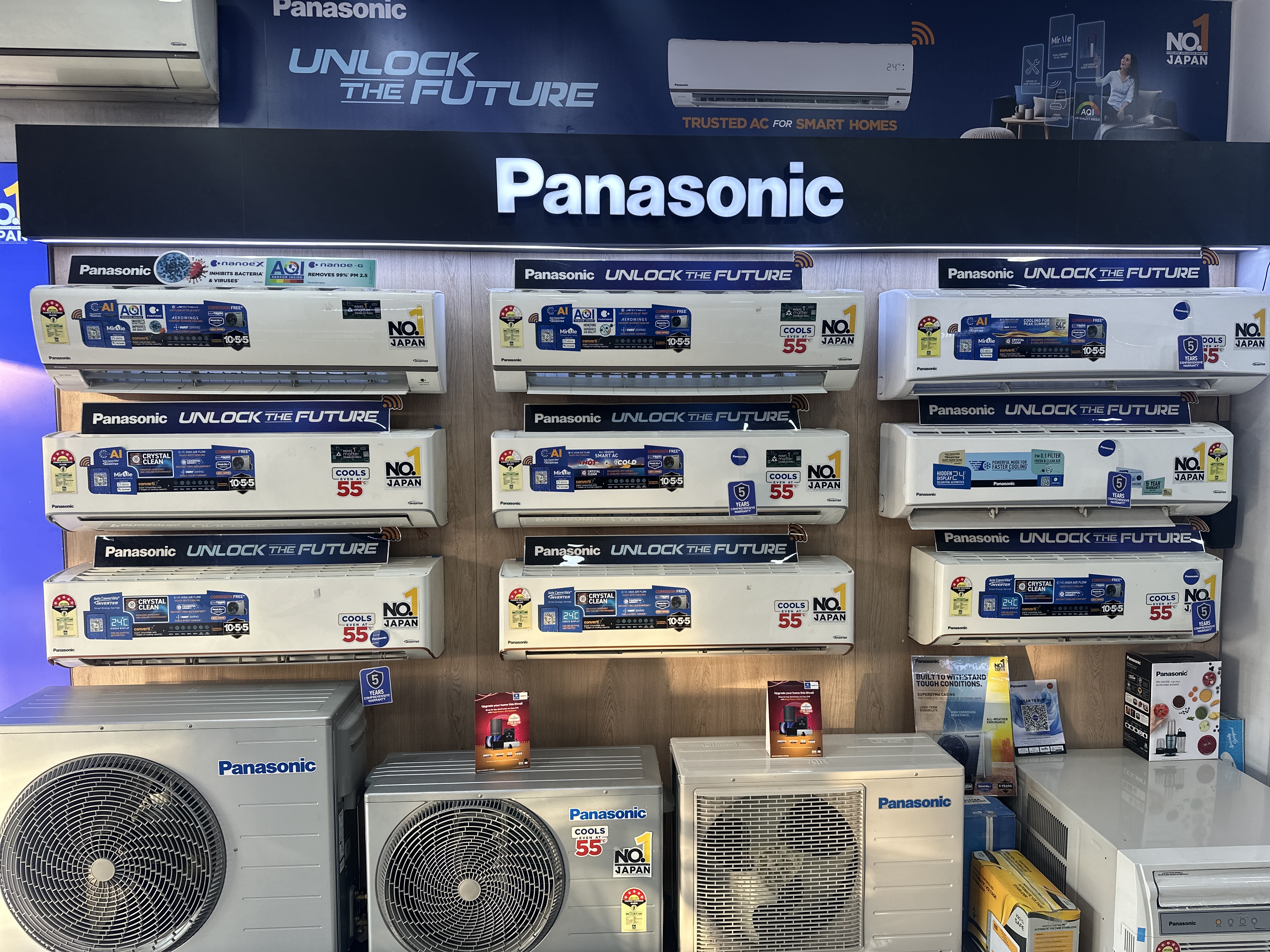 Air conditioning store — Panasonic Exclusive & Godrej Authorised Dealer Smart World in Jaipur (photo 60)