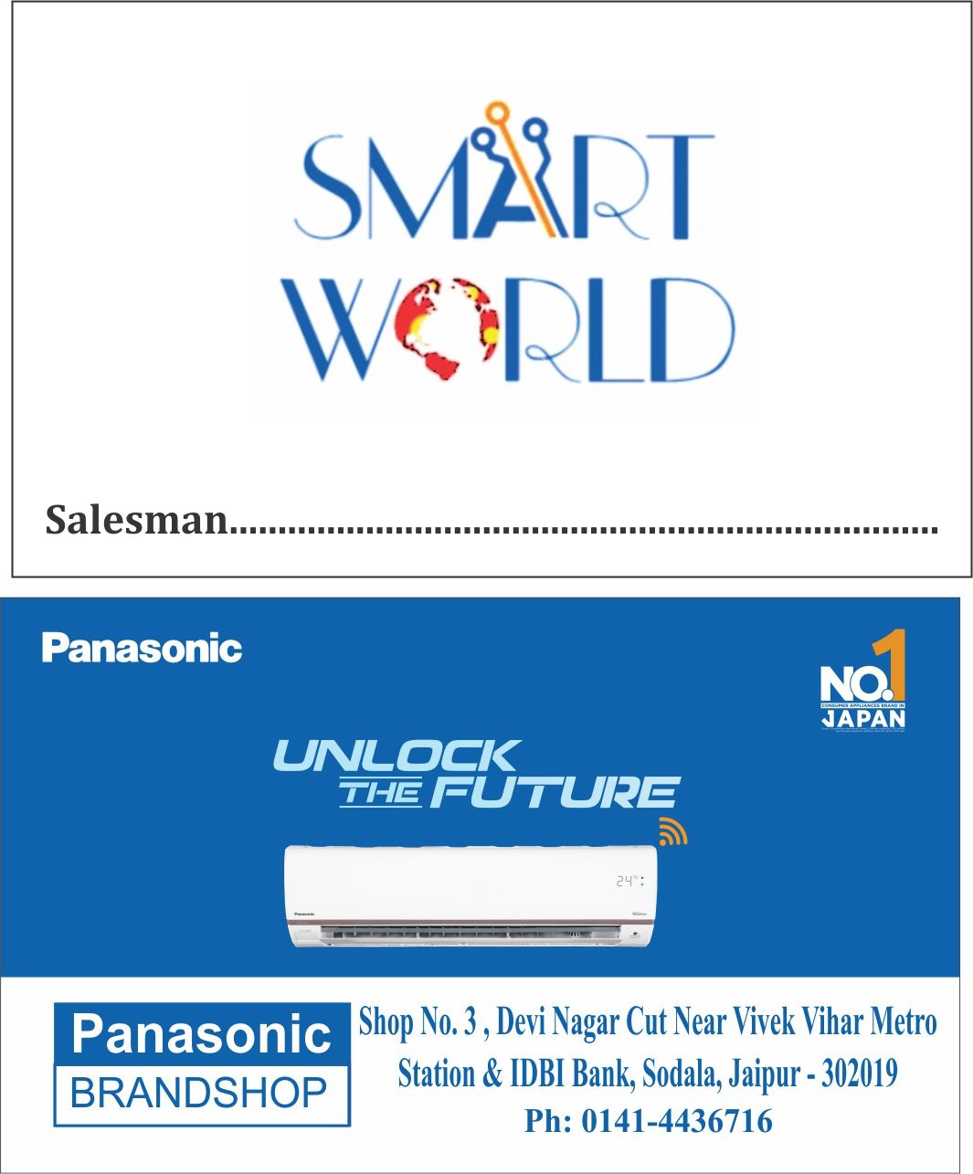 Air conditioning store — Panasonic Exclusive & Godrej Authorised Dealer Smart World in Jaipur (photo 39)