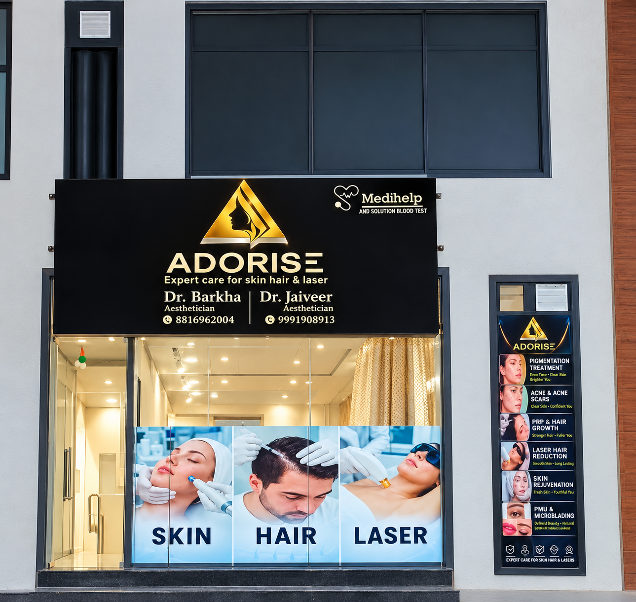 Skin care clinic — ADORISE SKIN AND HAIR CLINIC in Jaipur (photo 2)