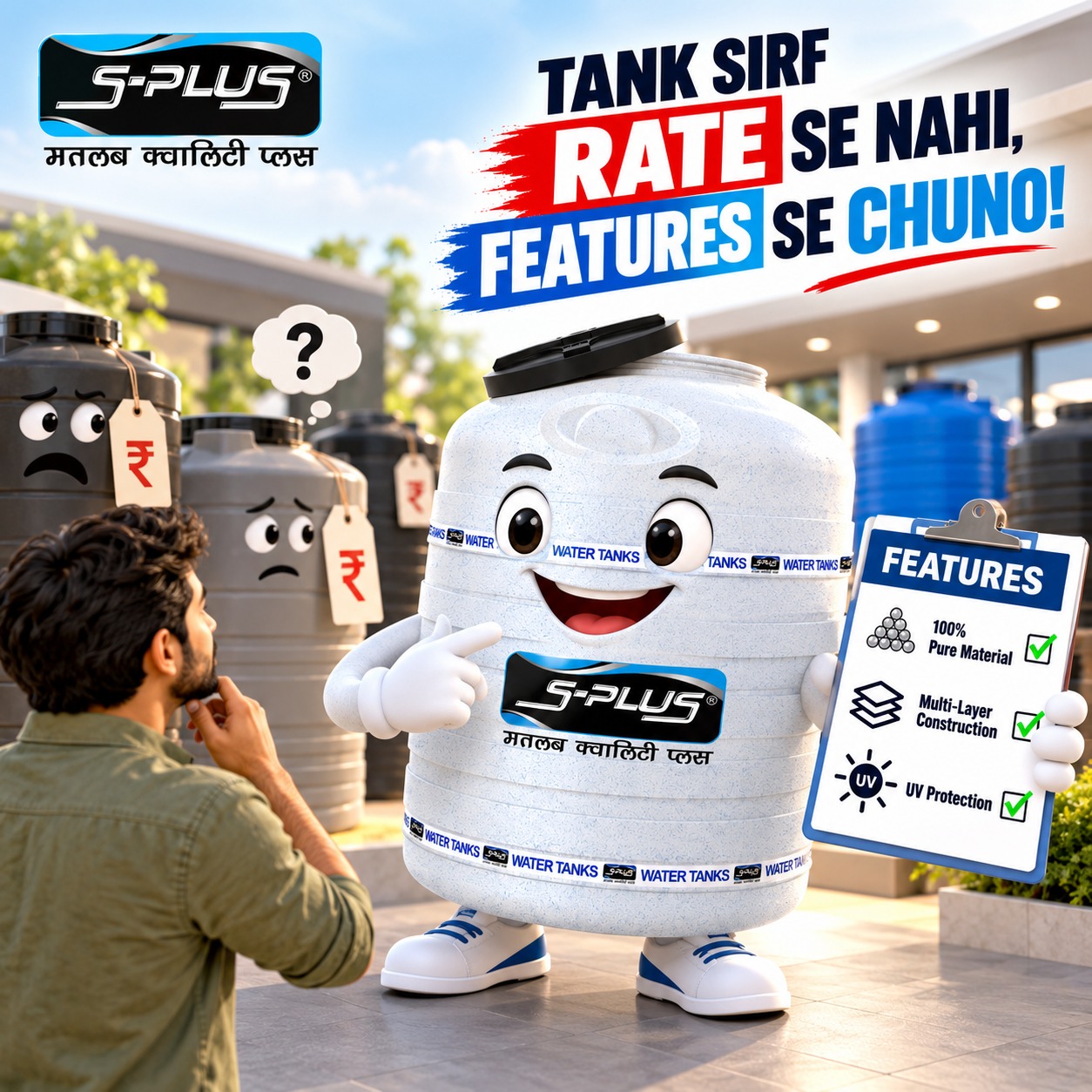 Choosing the right water tank means looking beyond just the price tag