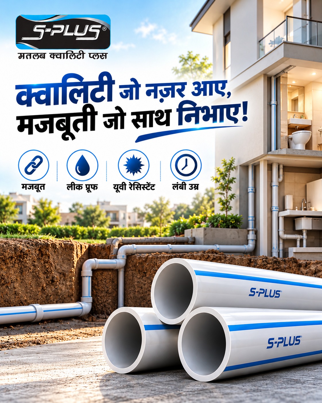 Experience the difference with Shiva Tanks & Pipes, your trusted partner in cons