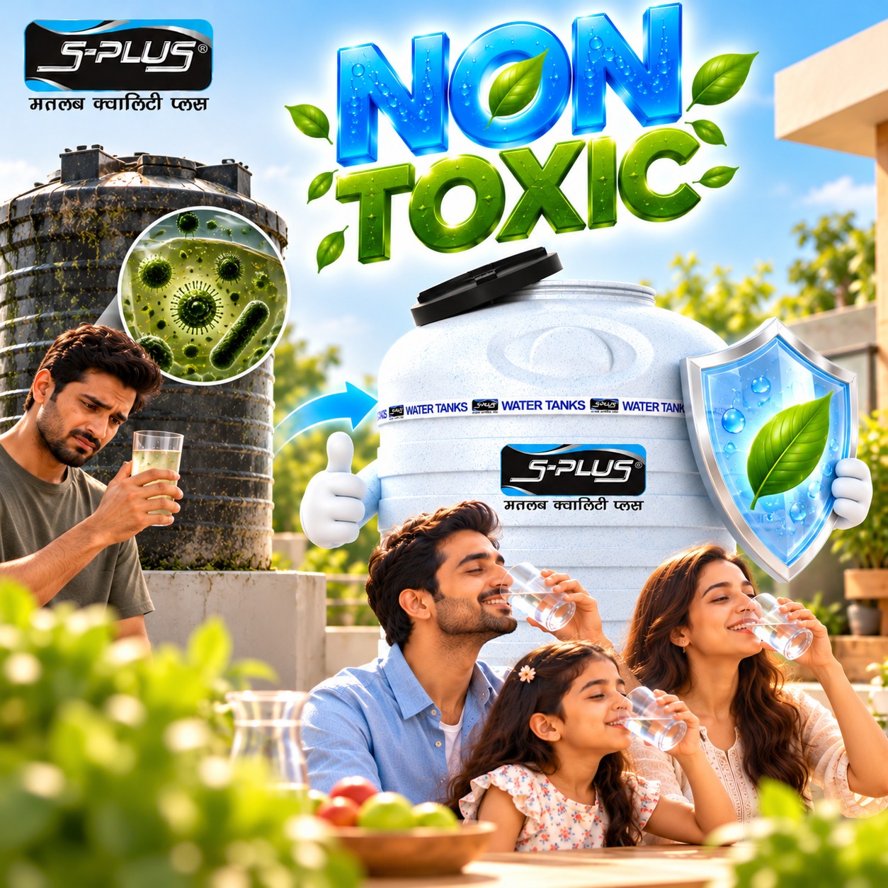 Worried about the purity of your drinking water? The image s