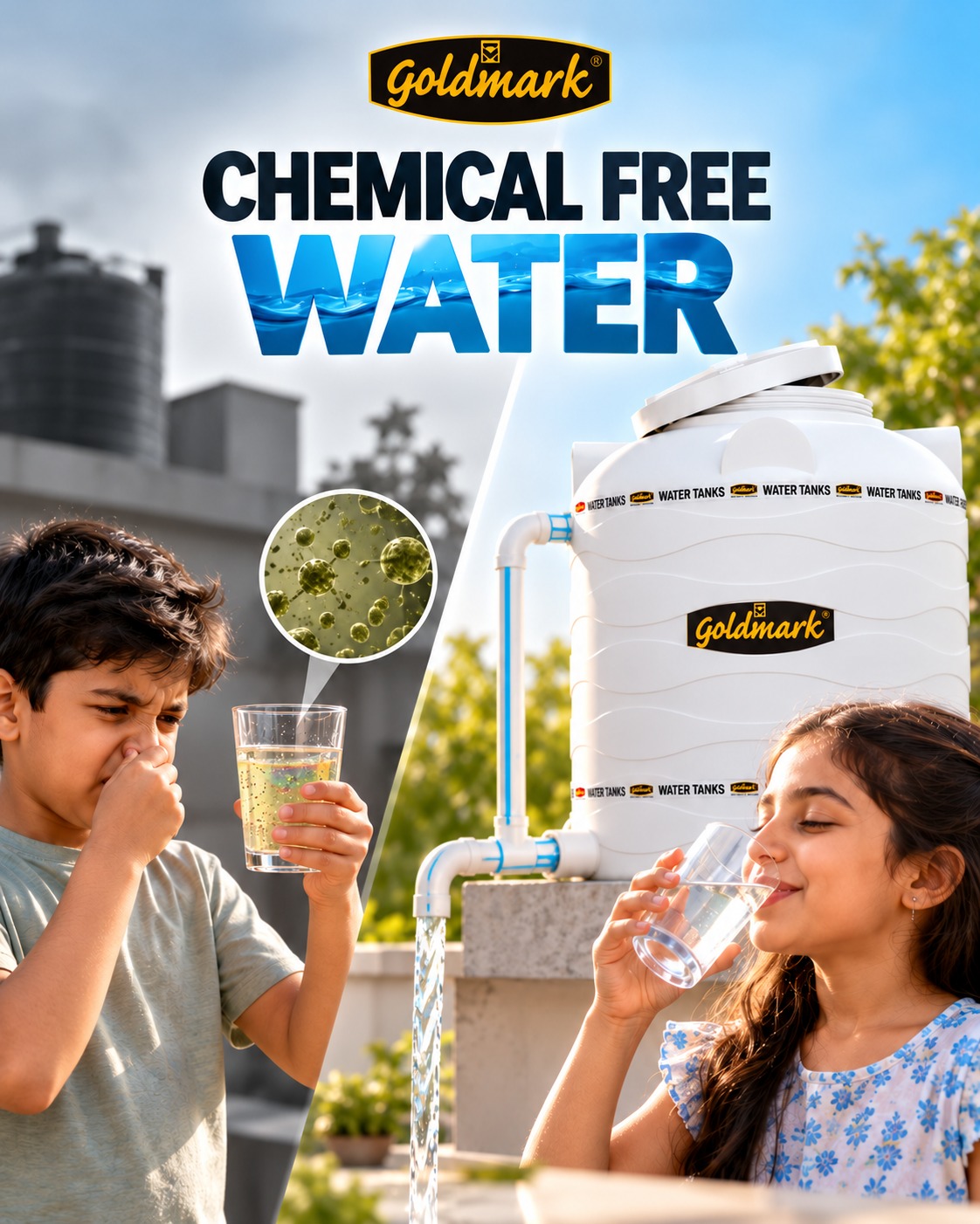 Experience the pure difference with Shiva Tanks & Pipes!