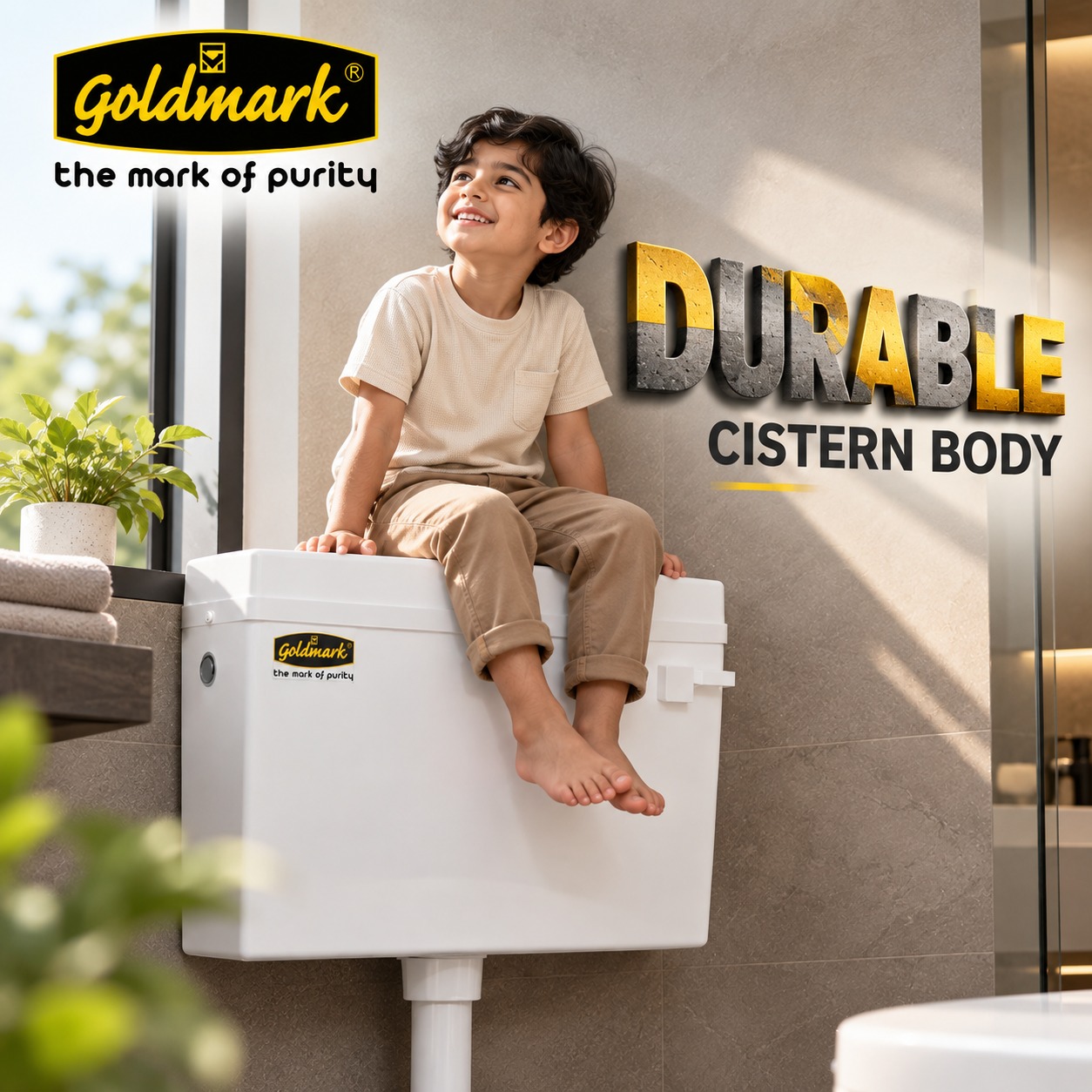 Experience the durability and purity of GoldMark cistern bodies,…