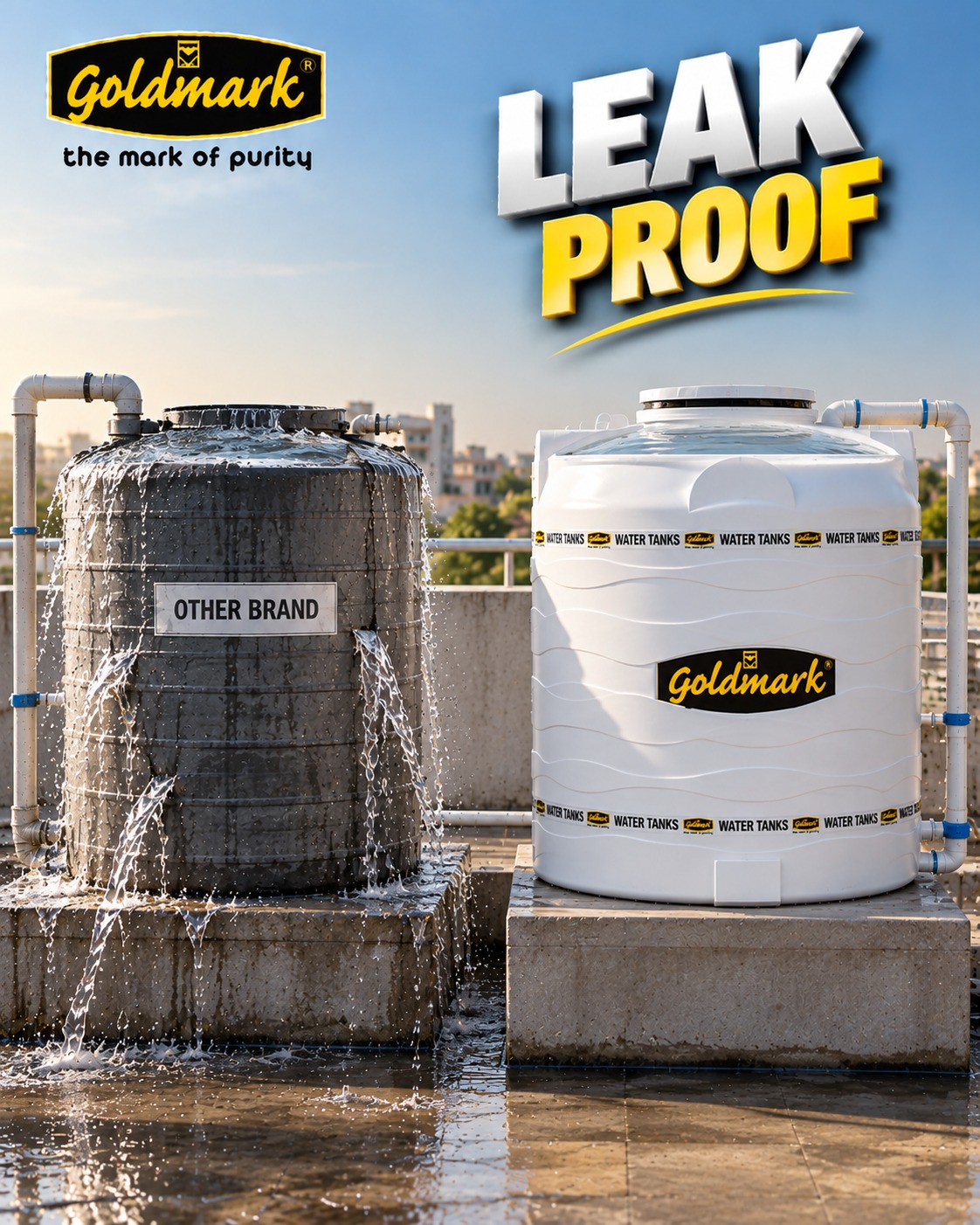Experience the ultimate in water storage with Goldmark, a trusted…