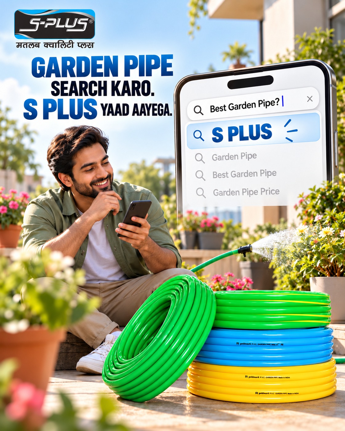 Searching for the perfect garden pipe?