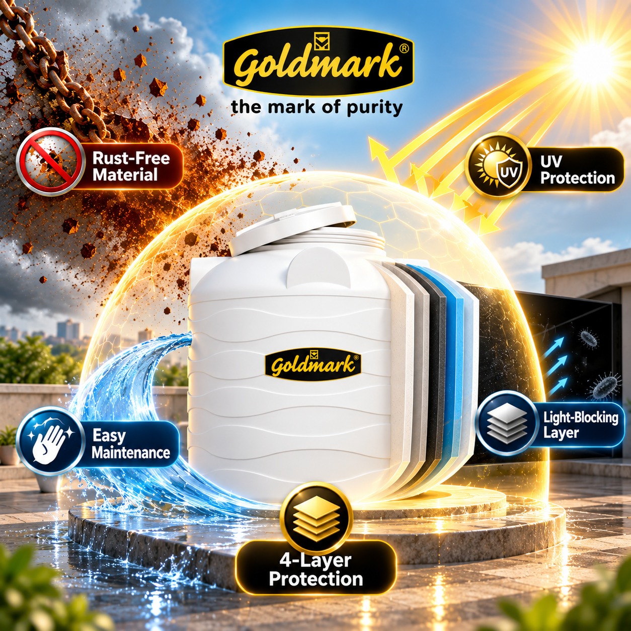 Experience the ultimate in water purity and durability with…