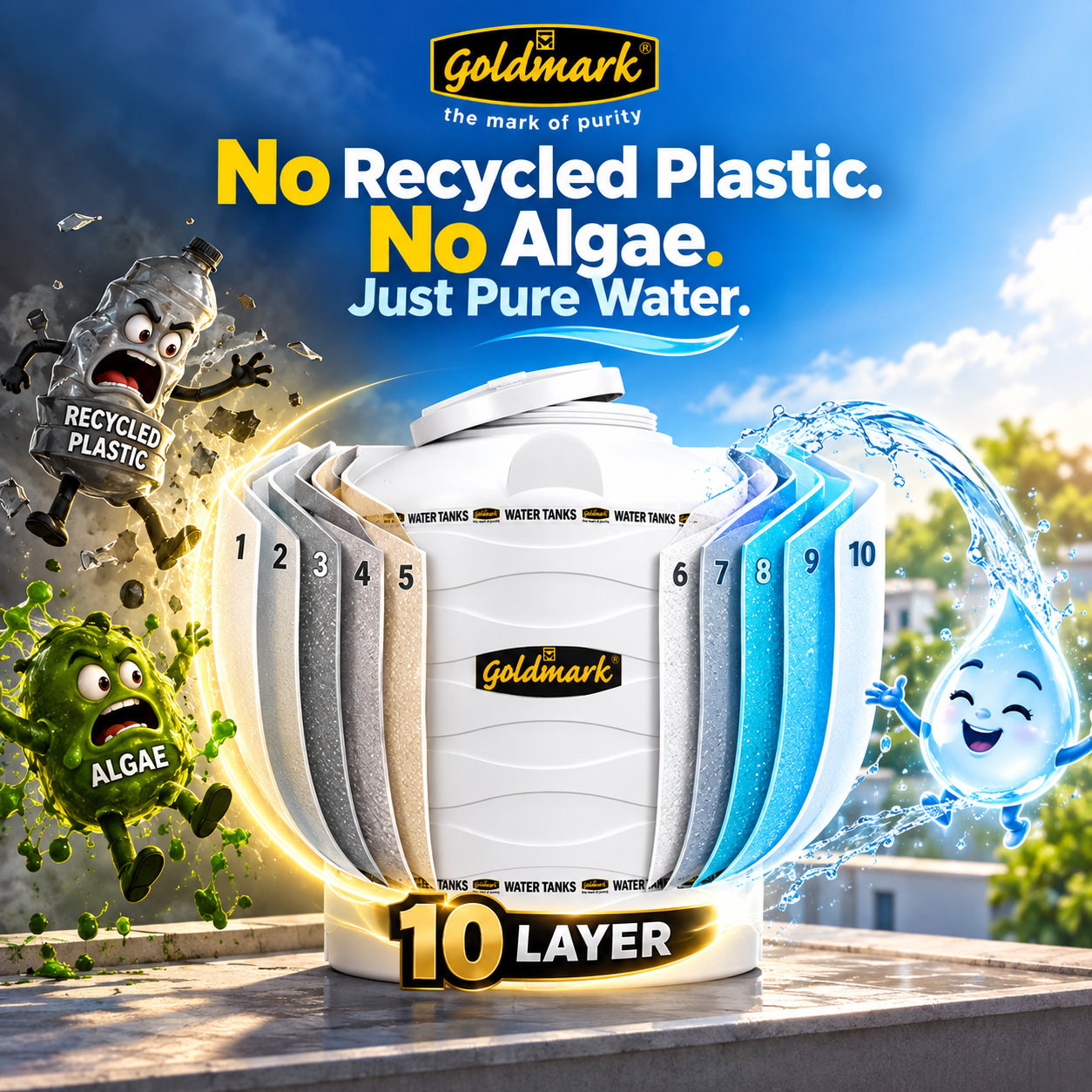 Experience the ultimate in water purity with Shiva Tanks & Pipes,…