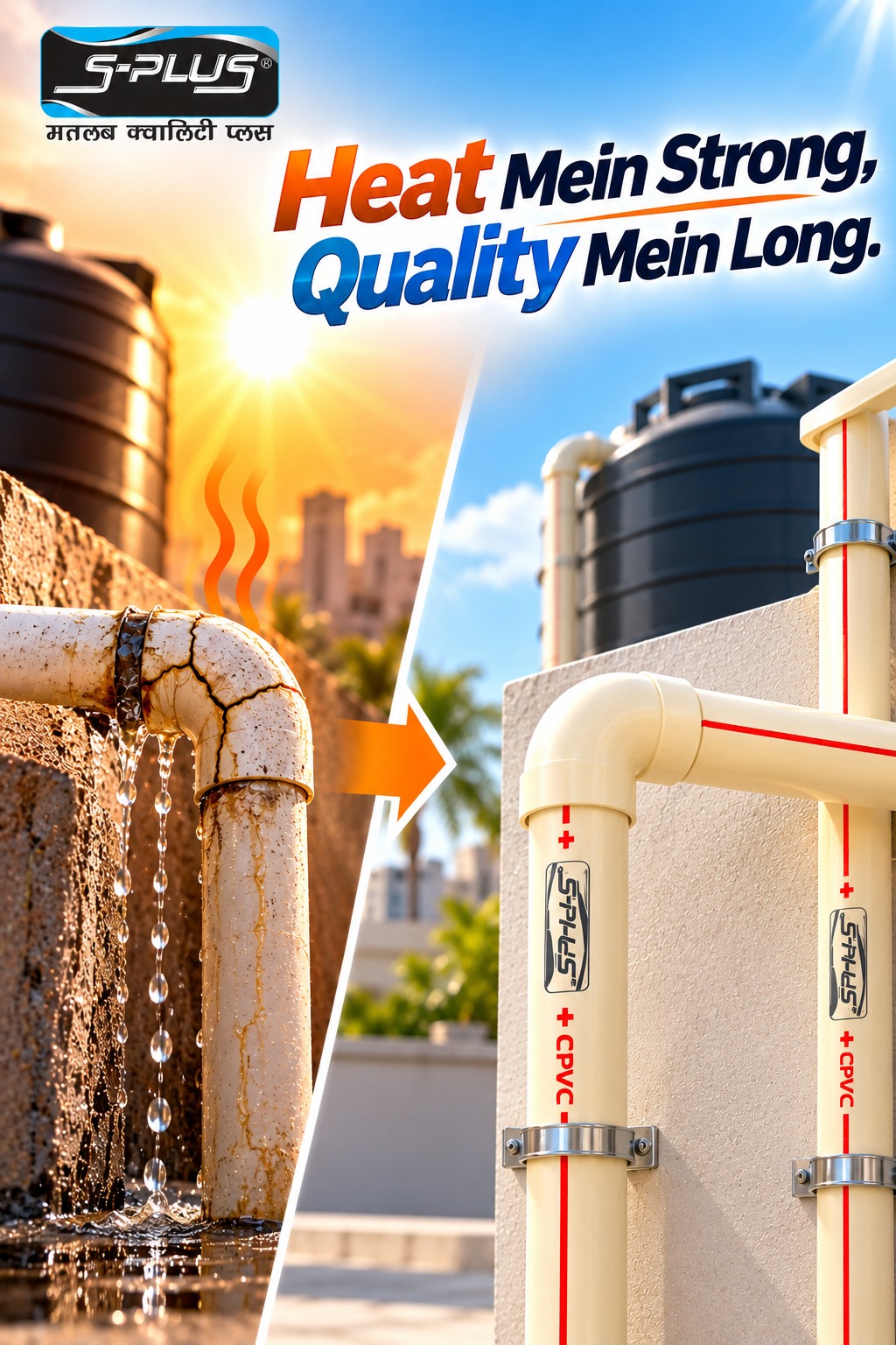 Tired of outdated plumbing that cracks under pressure and le