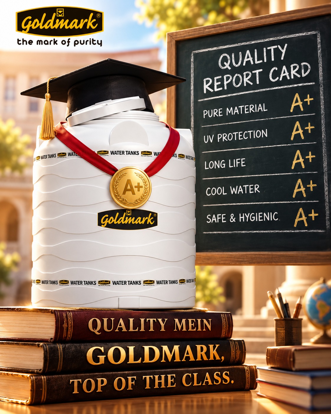 Shiva Tanks & Pipes presents GoldMark, the undisputed champion of…