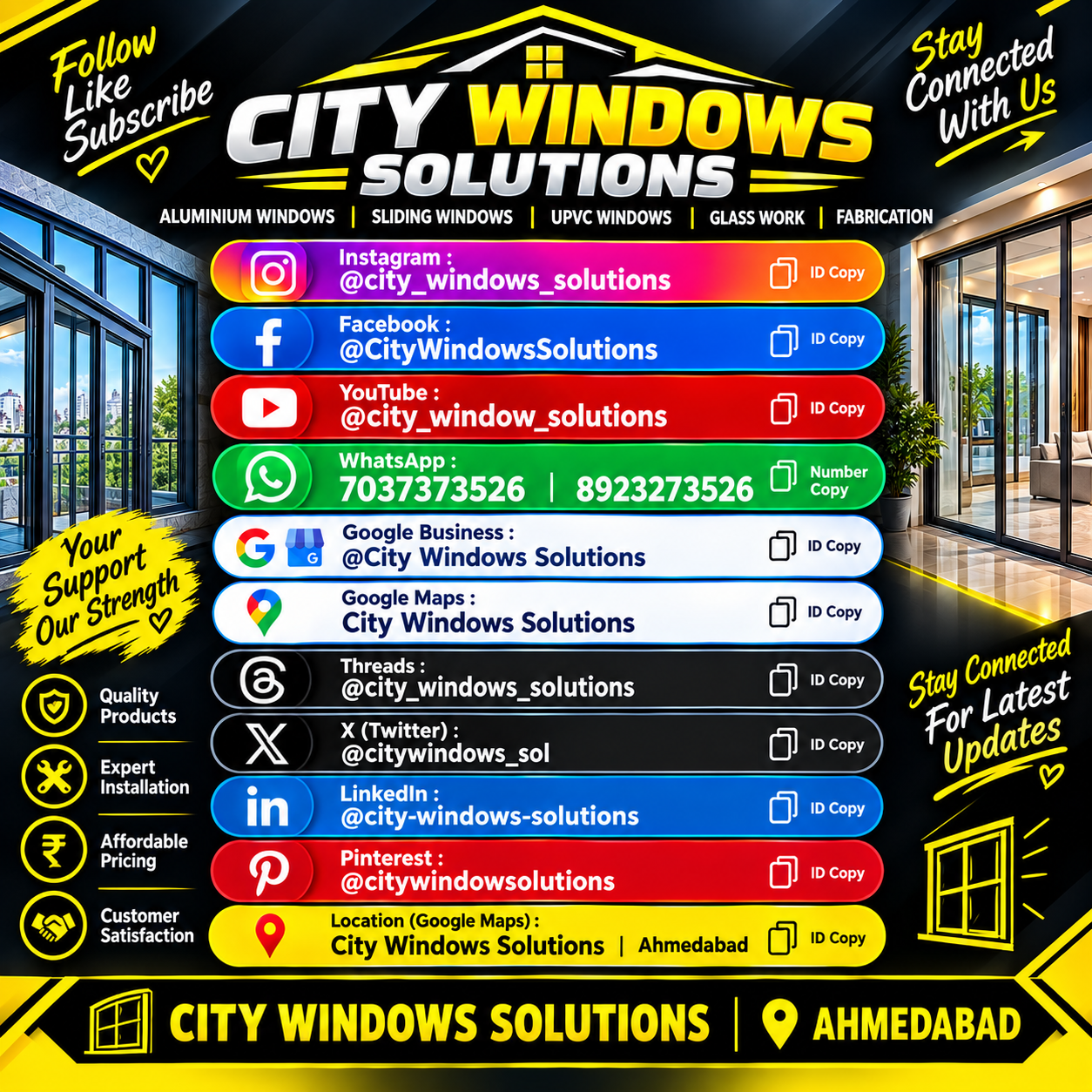 City Windows Solutions