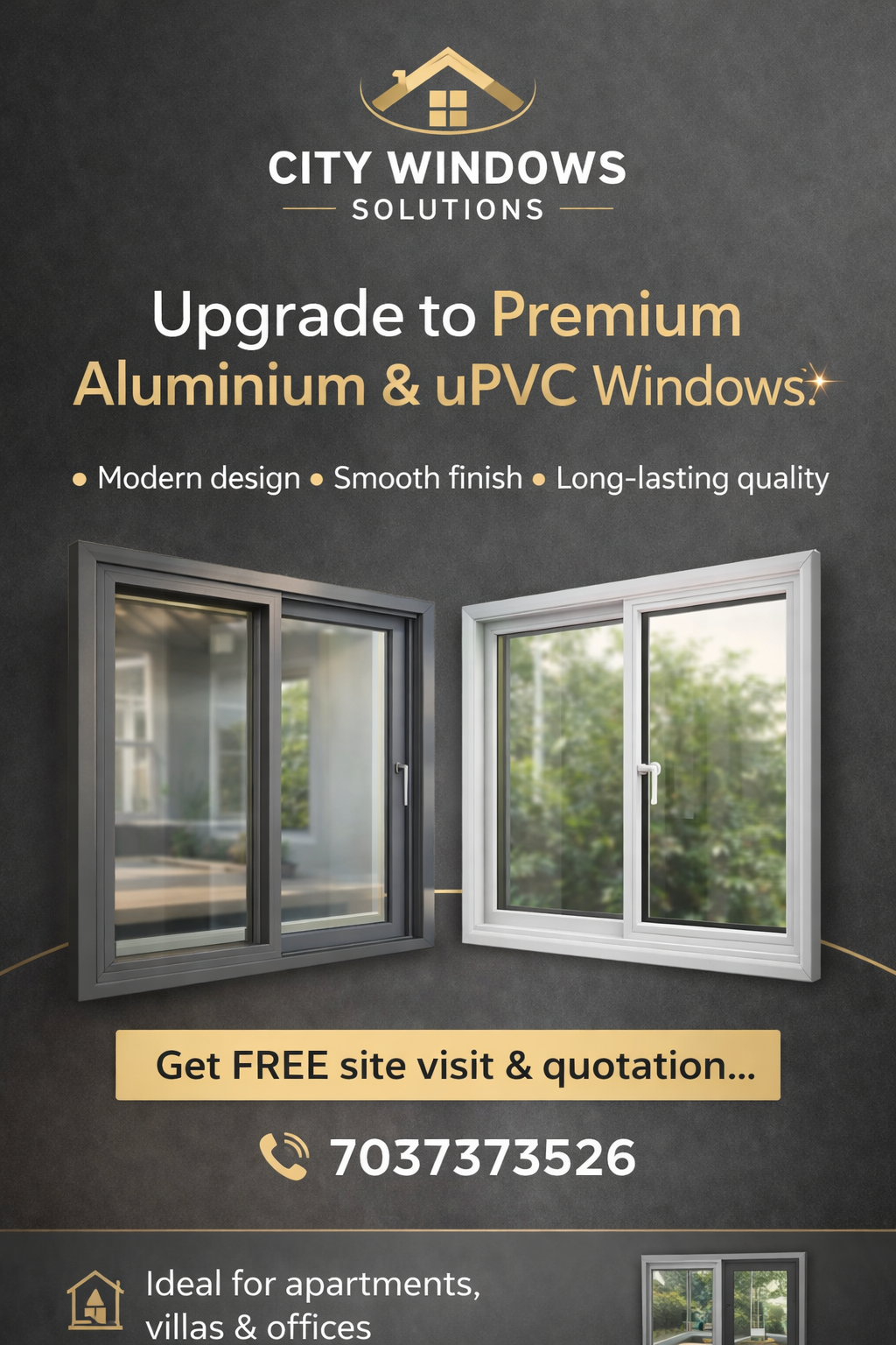 Transform your home or business with the sleek elegance and 