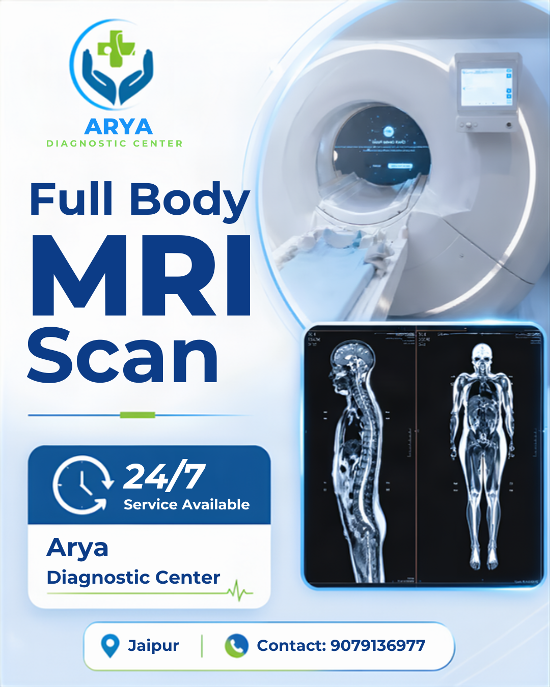 At Arya Diagnostic Center in Durgapura, Jaipur, we are dedicated to providing yo