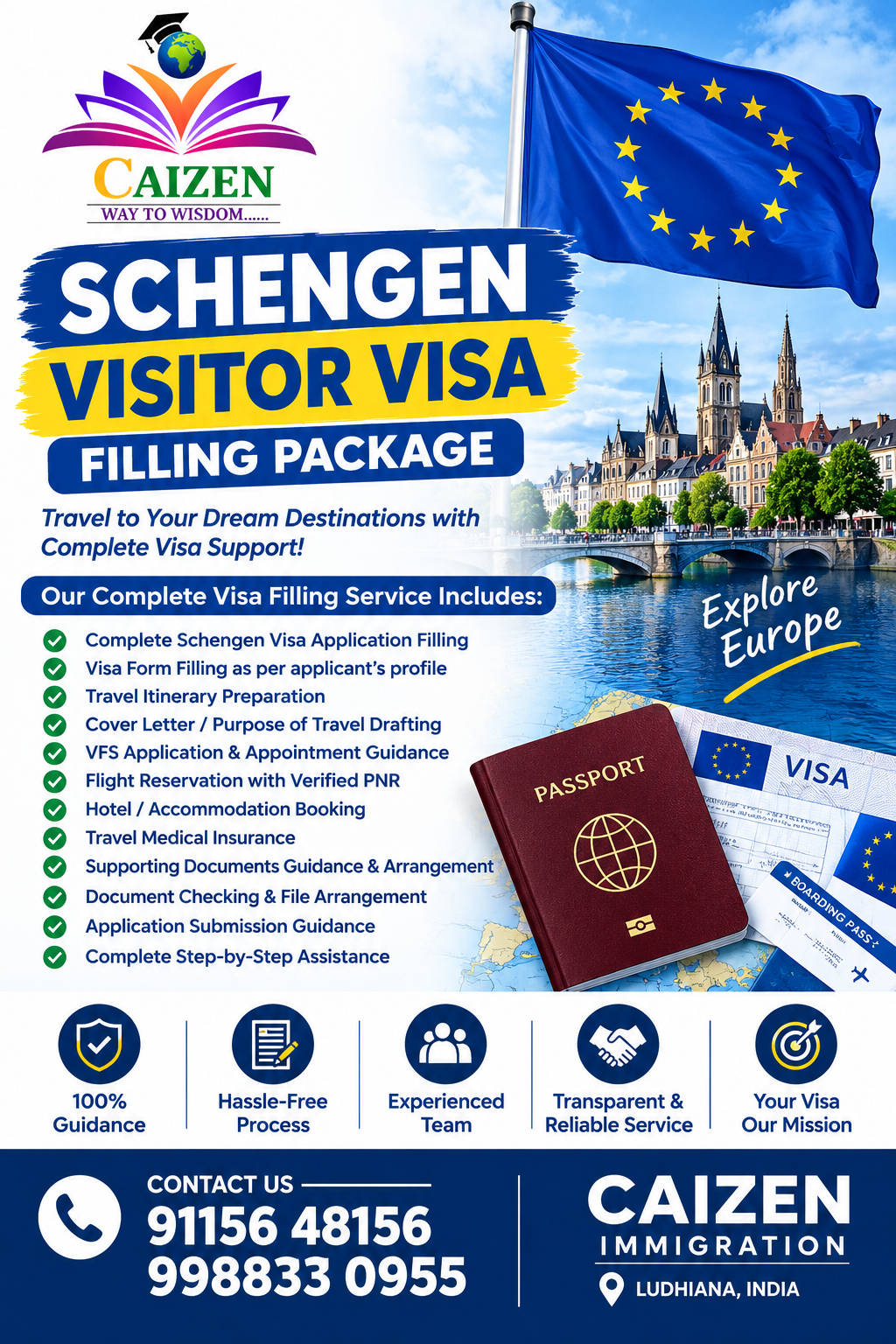 Dreaming of exploring the enchanting cities and picturesque landscapes of Europe
