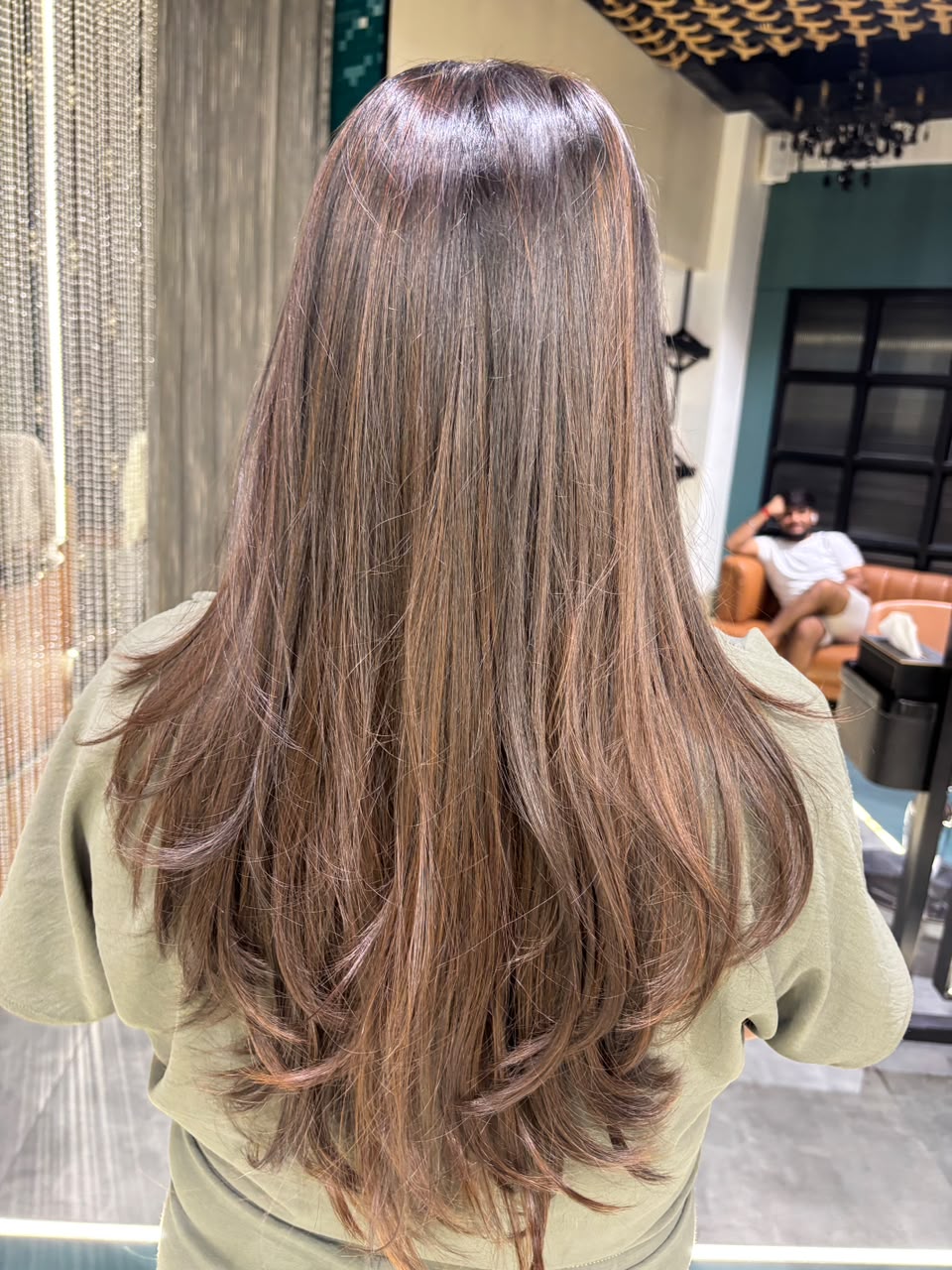 This sunkissed hair colour by Diligente Salon creates a soft, natural glow with