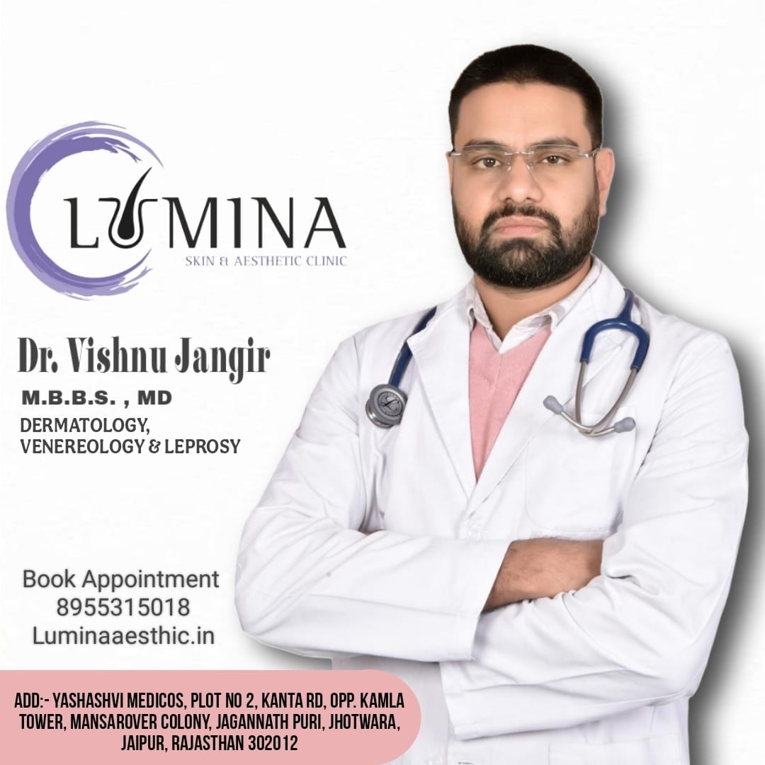 Dermatologist — Dr. Vishnu jangid-LUMINA in Jaipur