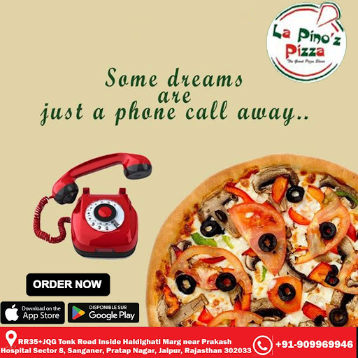 La Pino'z Pizza..!!z

Some dreams are just a phone call away