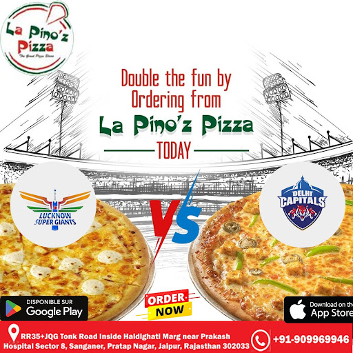 La Pino'z Pizza..!!
Double the fun by Ordering from La Pino'