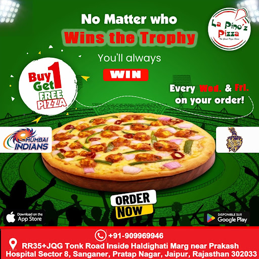 Score a Winning Combo with La Pino'z Pizza! 🍕🏆 No matter w
