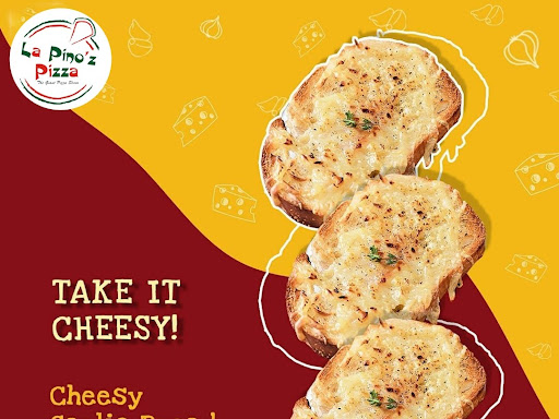TAKE IT CHEESY!
CHEESY GARLIC BREAD RECIPE FOR THE LAZY SOUL