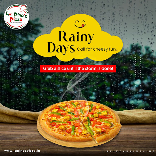 Rainy Days Call for cheesy fun...

Grab a slice untill the s