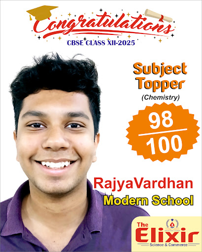 ⚗️ Rajyavardhan – Chemistry Excellence at The Elixir Jaipur
