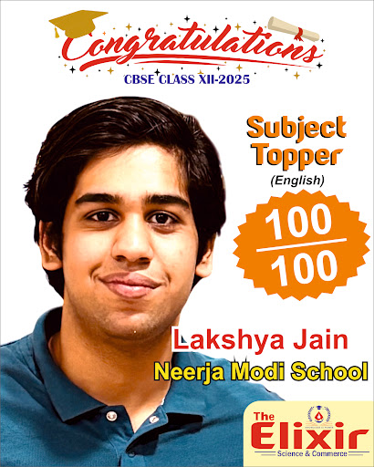 📚 Lakshya Jain – Mastering Class XII English at The Elixir 