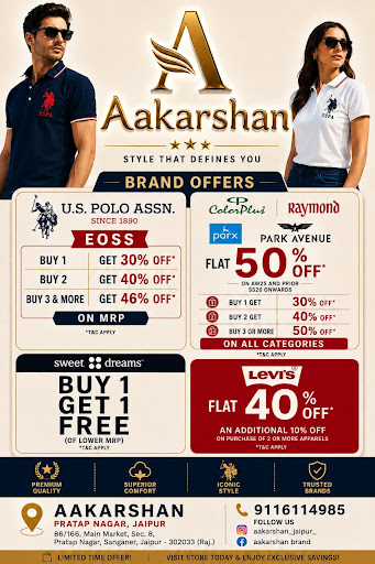 Discover AAKARSHAN, your ultimate family fashion destination in…