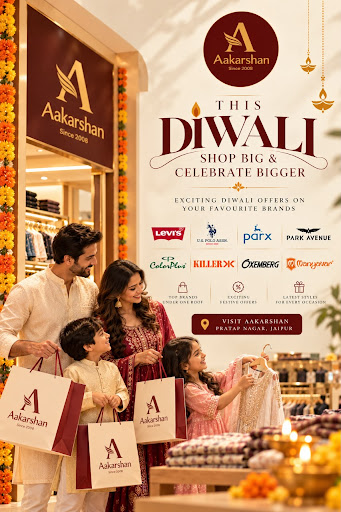 This Diwali, let AAKARSHAN be your guiding light for a wardrobe that…