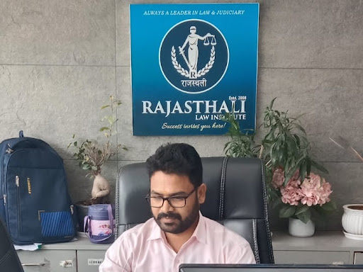"Rajasthali Law Institute, also known as RJS Coaching in Jai