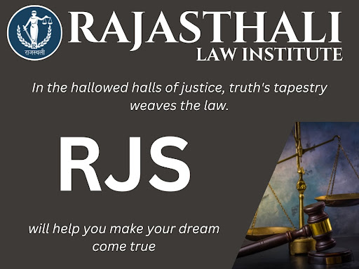 "Rajasthali Law Institute, also known as RJS Coaching in Jai