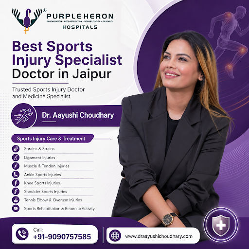 🏆 Best Sports Injury Specialist Doctor in Jaipur
🩺 Truste
