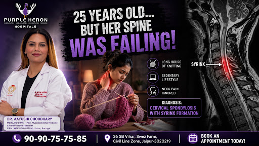 At just 25 years of age, she started experiencing persistent
