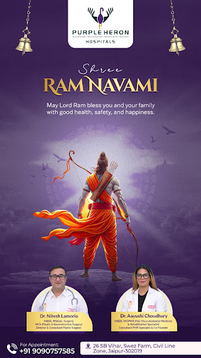 Shree Ram Navami Greetings from Purple Heron Hospitals

On t