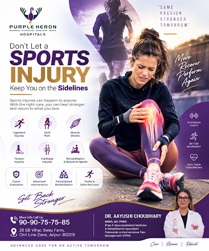 🏃‍♀️ Sports Injury Care: Recover Stronger, Move Better 💜
