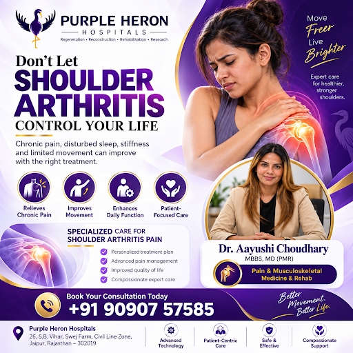 ✨ Shoulder Arthritis Pain Shouldn’t Control Your Life! ✨

