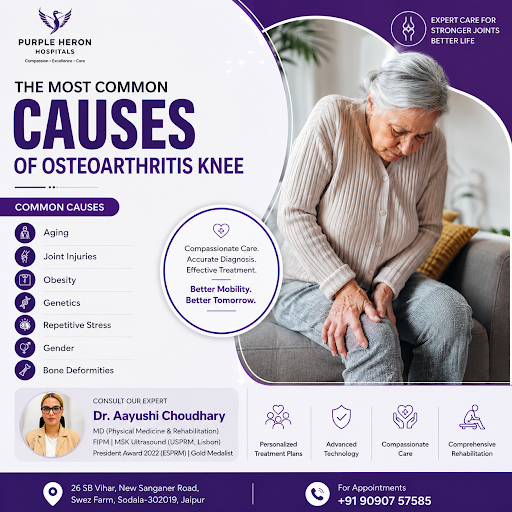 🦵 **What Causes Knee Osteoarthritis?**

Knee osteoarthrit