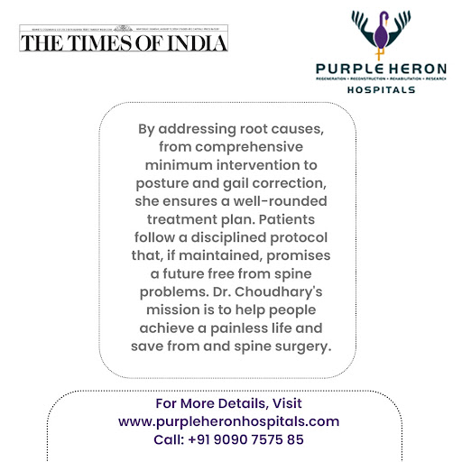 Published in The Times of India, Dr. Aayushi Choudhary’s unique approach to spin