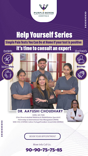 Dr Aayushi Choudhary (MBBS, MD PMR) is a highly qualified Pa
