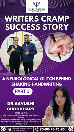 Hand not working while writing? This is NOT normal. 
This is