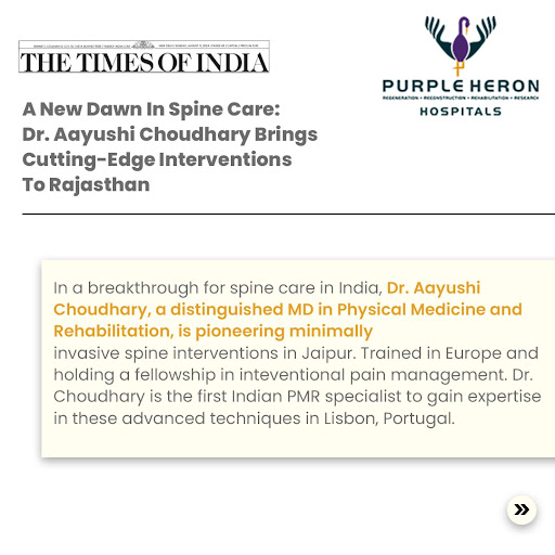 A New Era in Spine Care Begins in Rajasthan

Dr. Aayushi Cho
