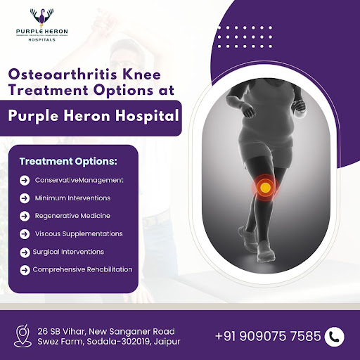 Osteoarthritis Knee Treatment Options at Purple Heron Hospit