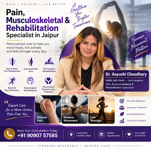 Pain, Musculoskeletal & Rehabilitation Specialist in Jaipur