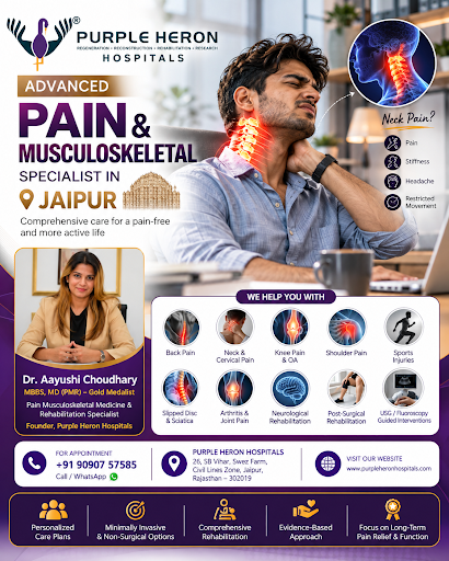 💜 Advanced Pain & Musculoskeletal Specialist in Jaipur – Dr