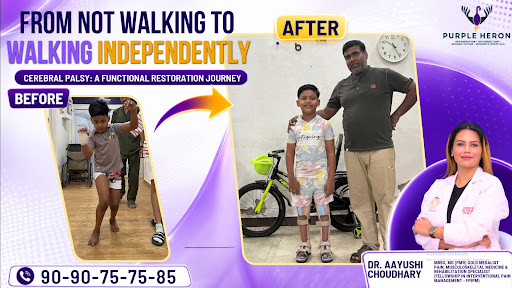 💜 From Not Walking to Walking Independently: A Cerebral Pal